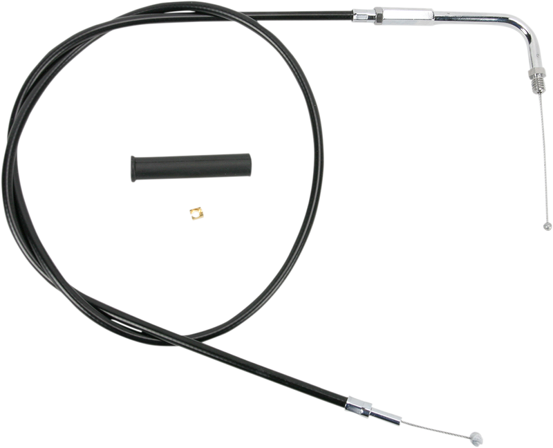 Black Vinyl Throttle Cable - 48"