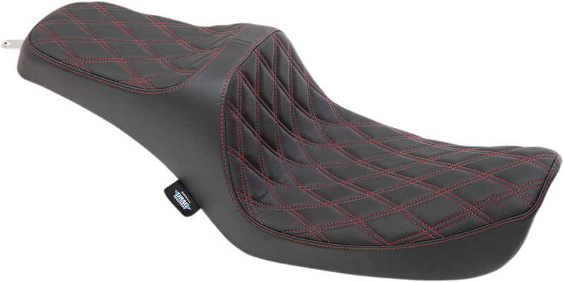 Predator III Seat - Double Diamond - Red Stitching - FXD '96-'03