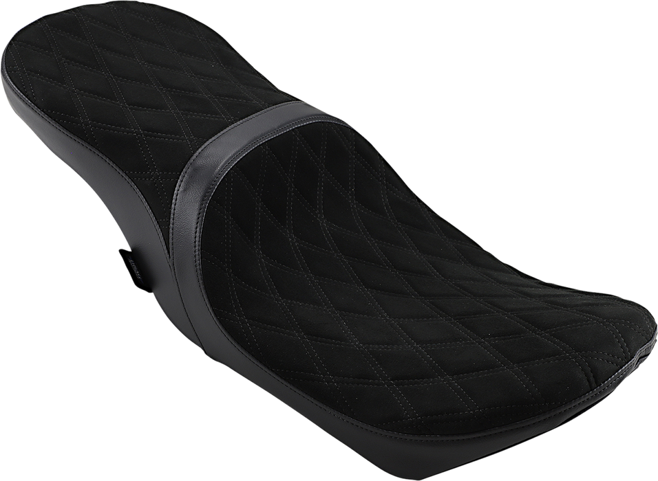 Low Touring Seat - Diamond - Yaffe Tanks - FL '08-'23