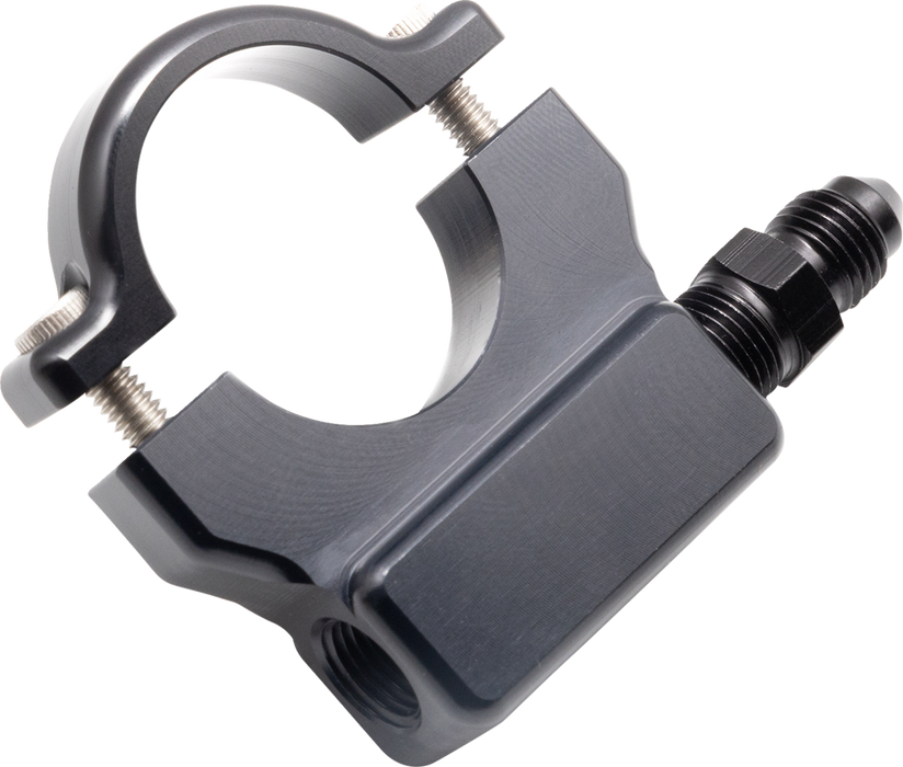 Oil Pressure Gauge Mount - 1" - Black