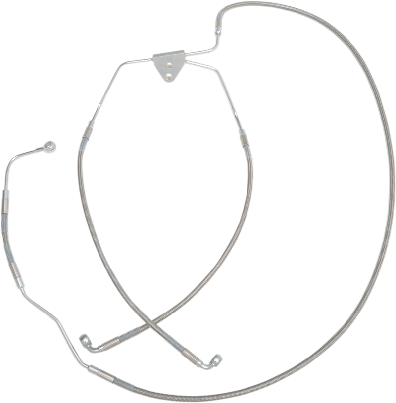 Brake Line - Front (Lower/Mid) - Stainless Steel