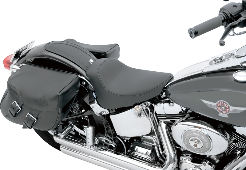 Solo Seat - Smooth - Black - FXST/FLST '00-'17