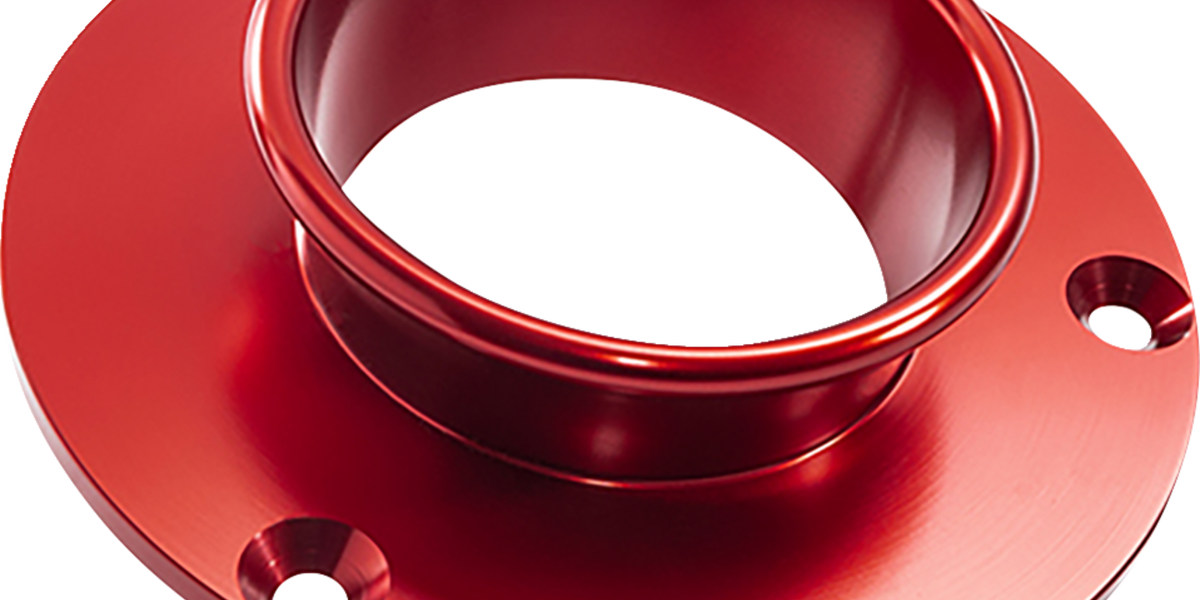 BA Velocity Stack - Red - Evolution Big Twin/Twin Cam — Ramjet Racing