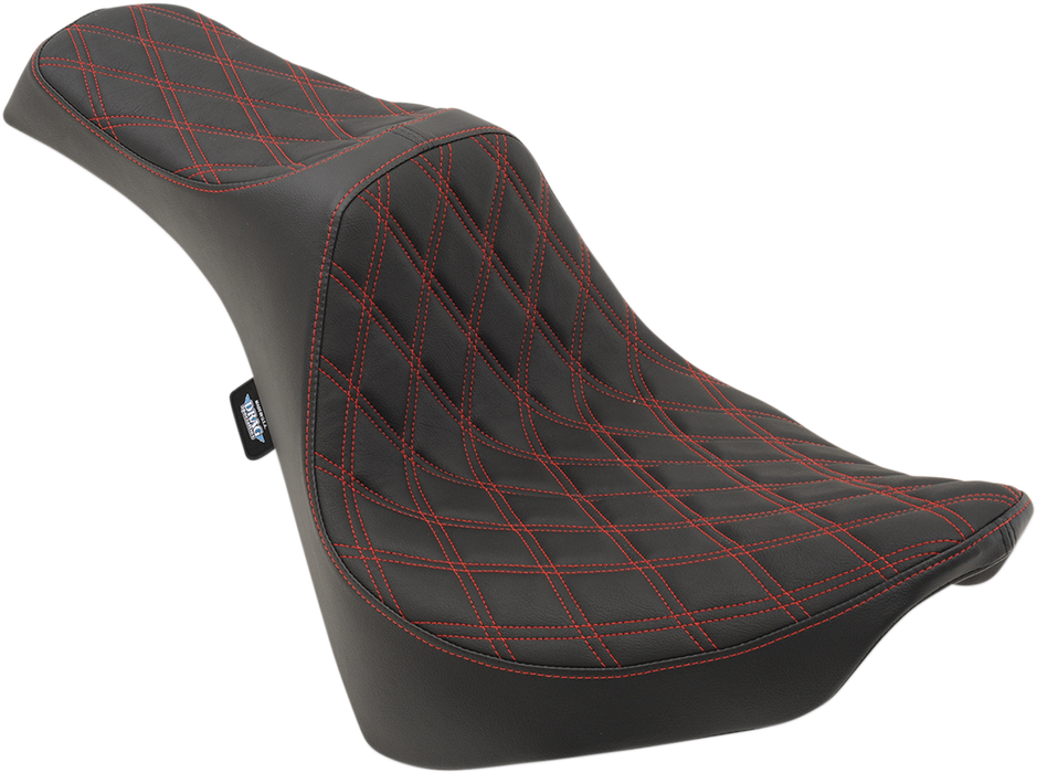 Predator III Seat - Double Diamond - Red Stitching - FL/FX '18-'22