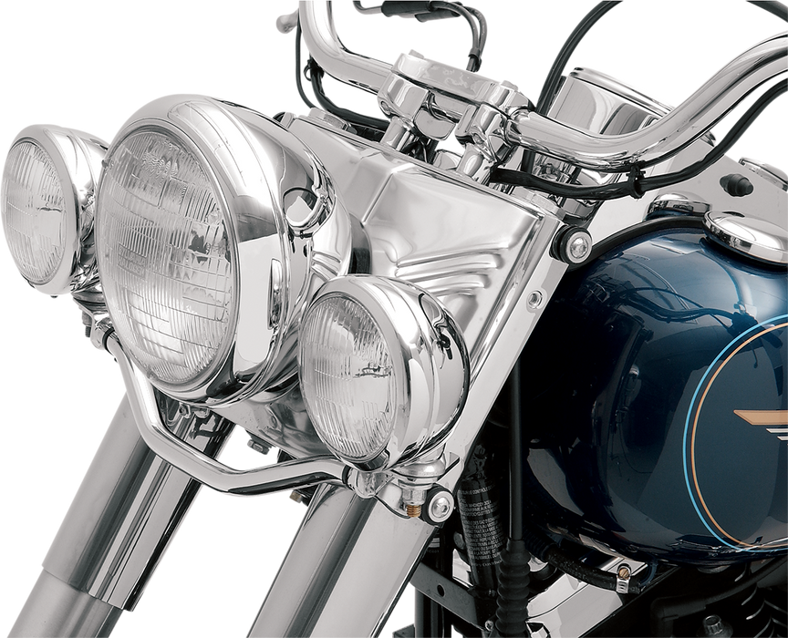 Spotlight Mount - Chrome - '86-'99 FLST