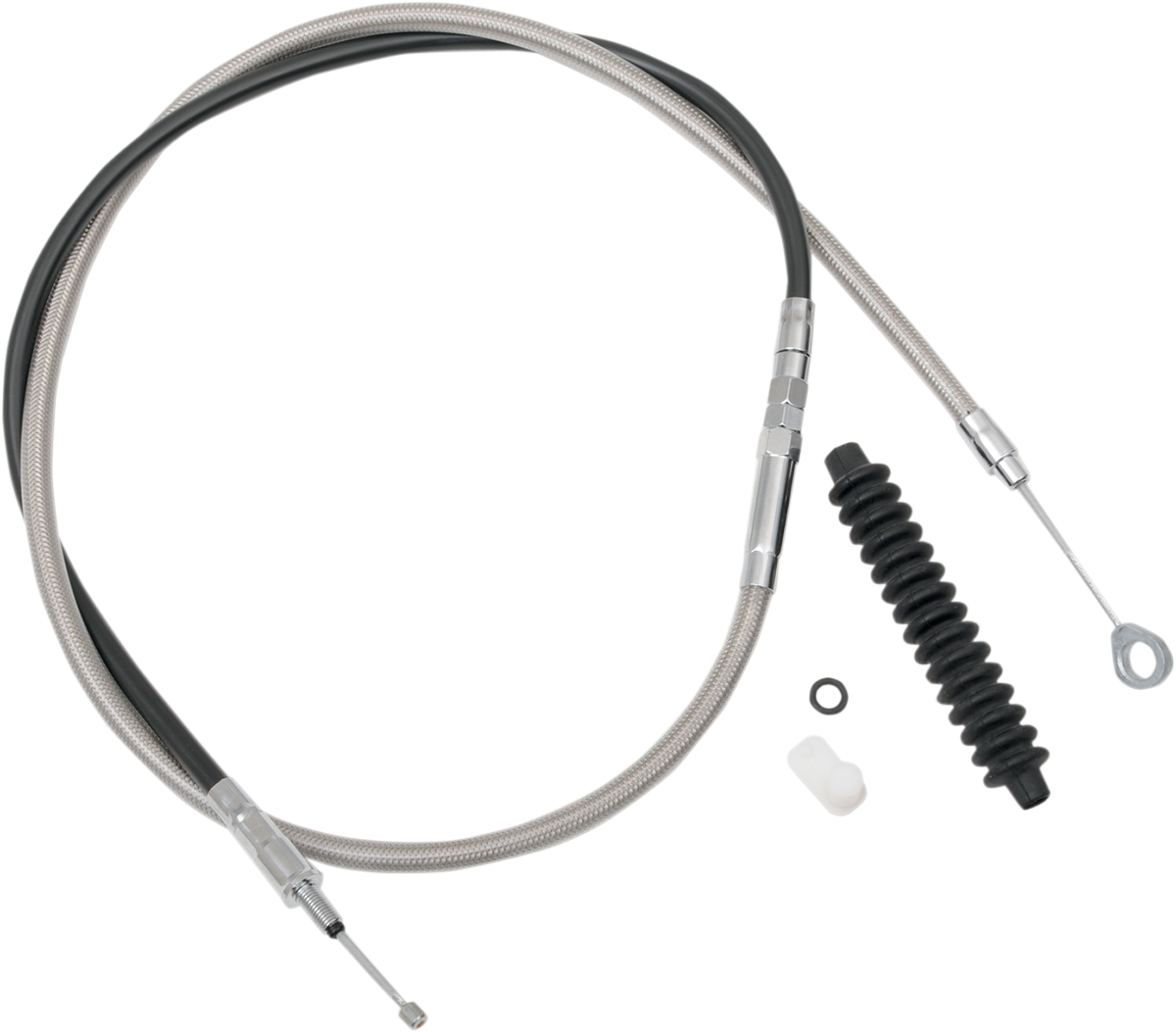 High-Efficiency Braided Stainless Steel Clutch Cable - 70-11/16 ...