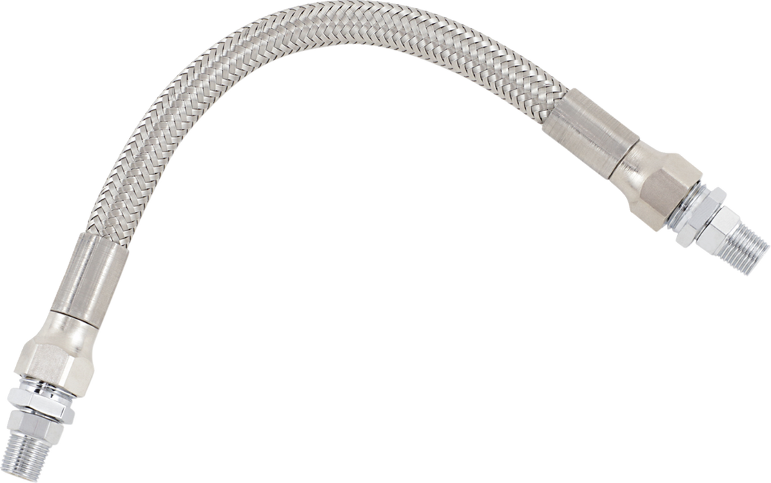 Universal Oil Line - Stainless Steel - 8"