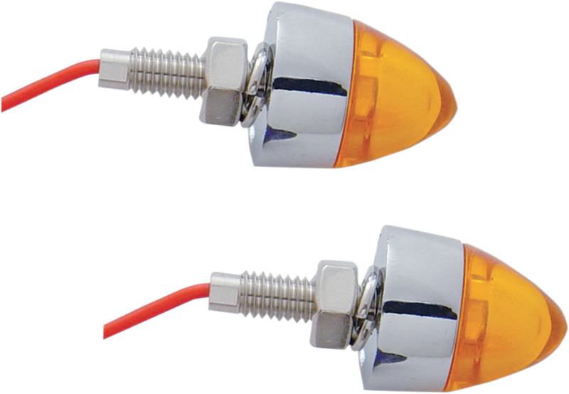 Bullet Mini Marker Lights - Amber