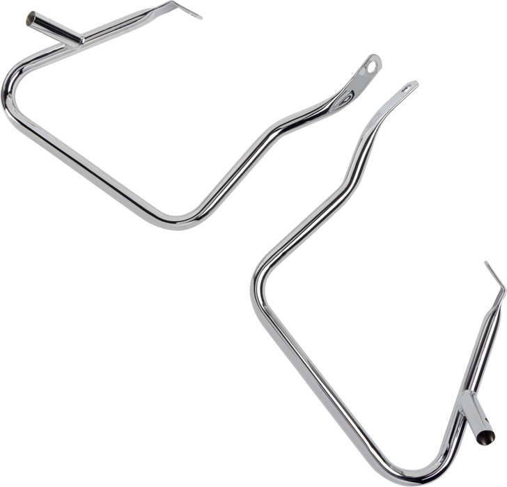 Saddlebag Guards - Chrome