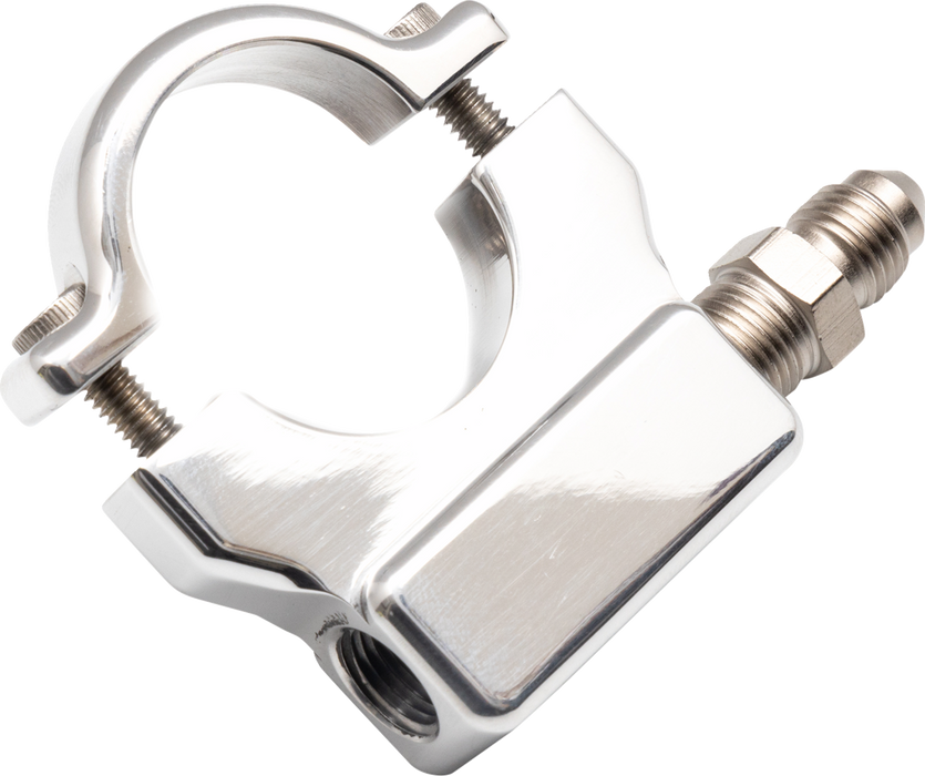 Oil Pressure Gauge Mount - 1" - Chrome