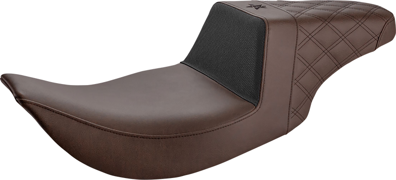 Unknown Industries Seat - Front Carbon Fiber/Black Gripper Lumbar/Rear Lattice Stitch - FL