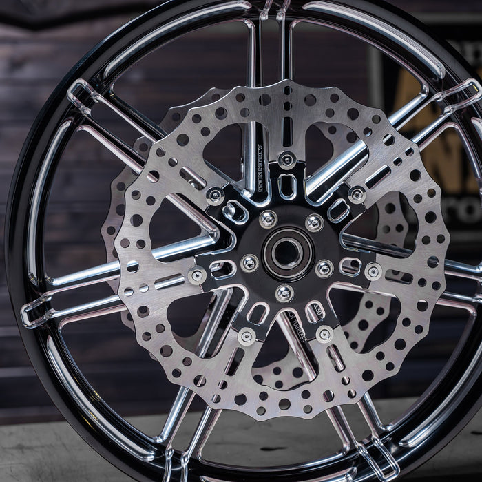 14" 7-Valve Brake Rotors, Black