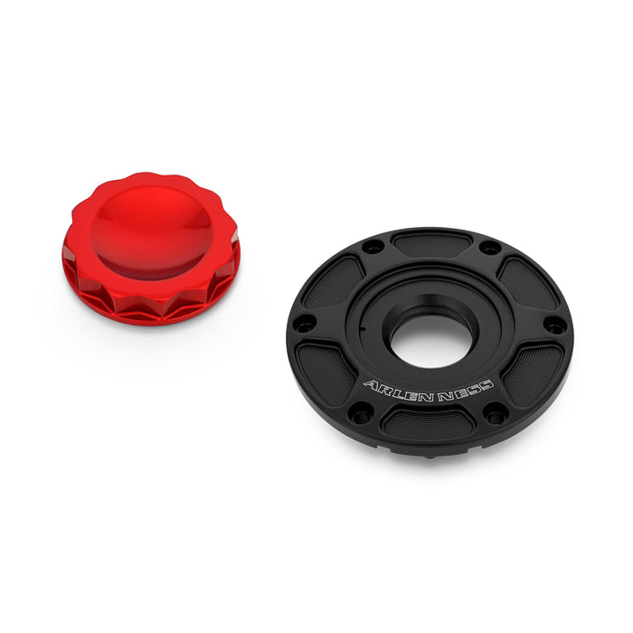 12-Point Gas Caps for 2024-up Touring, Red
