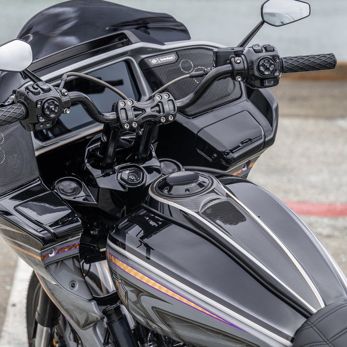 Pop-Up Gas Caps for 2024-up Touring, Black