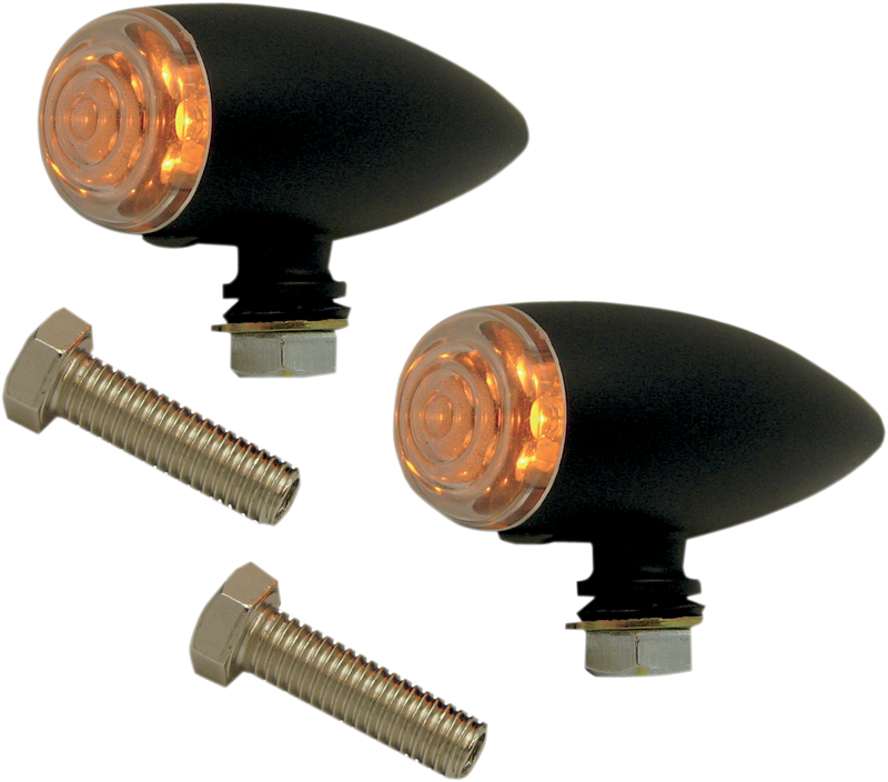 Bullet Marker Light - Black/Smooth