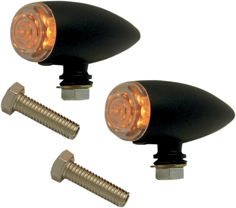 Bullet Marker Light - Black/Smooth