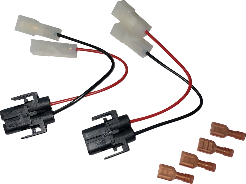 TruBEAMÂ® Headlamp Adaptor - H4 - FLHR/XS FLRT