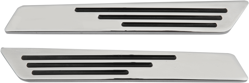 Saddlebag Hinge Inserts - Chrome - FL '14-'25
