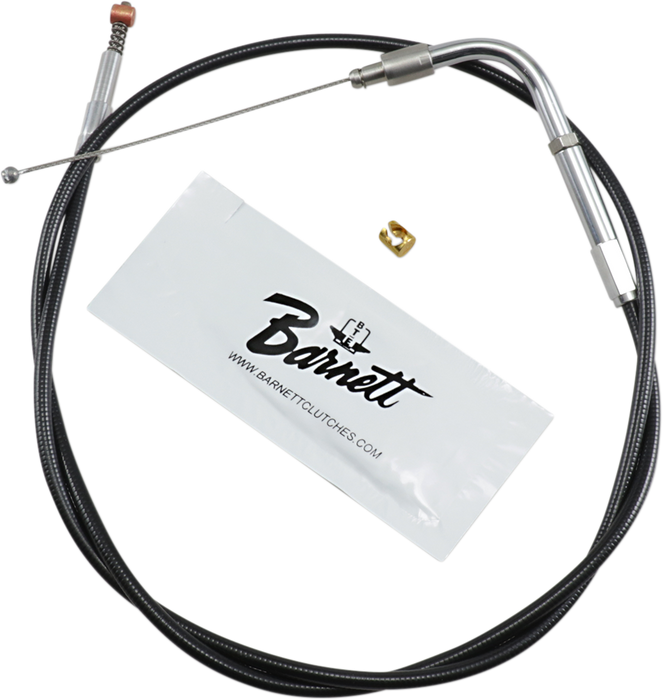 Black Vinyl Idle Cable - +3" Size - 34" Length