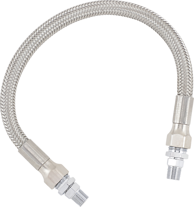 Universal Oil Line - Stainless Steel - 12"