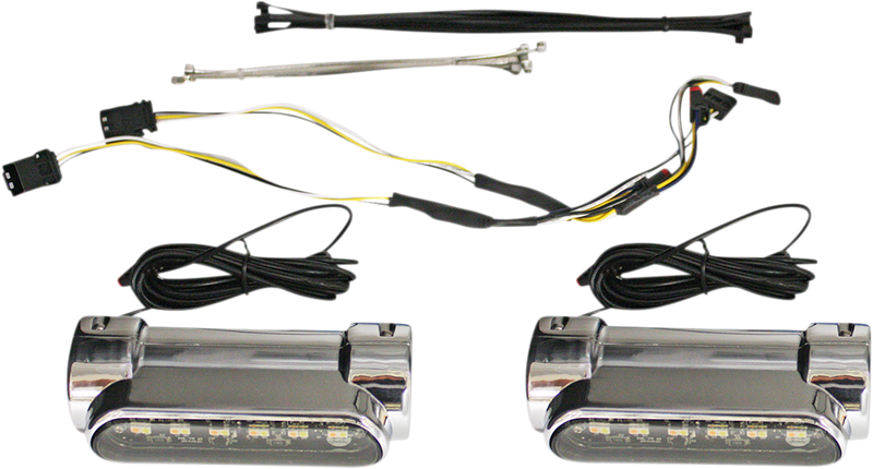 Engine Guard Light - Chrome - FLH