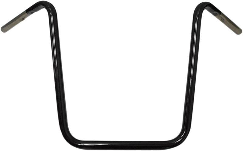 1" Touring Handlebar - Ape Hanger - 16" - TBW - Black