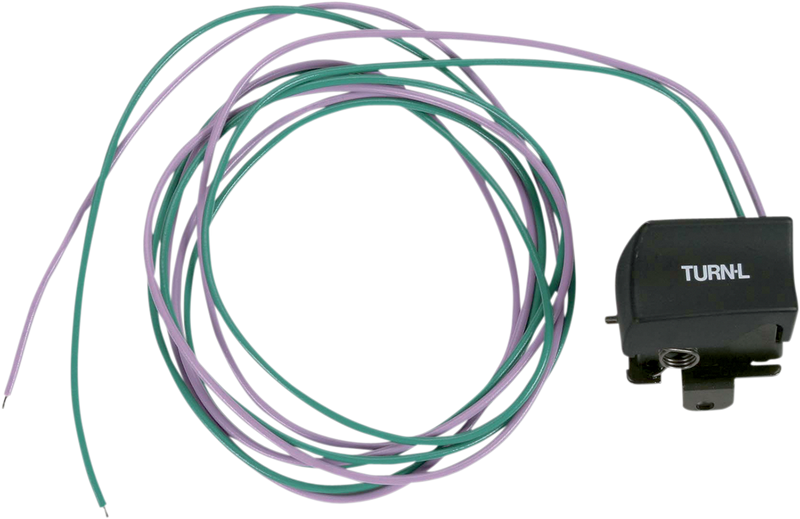 Handlebar Switch Kit - Left-Side - Turn Signal - Black
