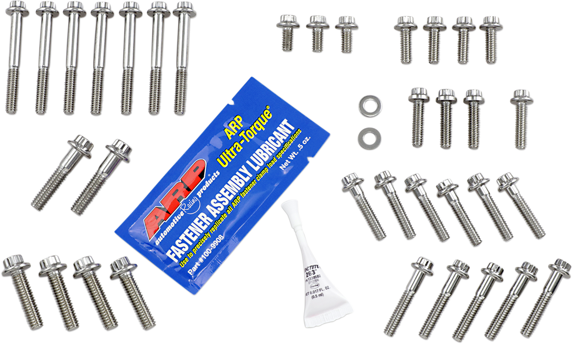 Fastener Kit - External Primary/Transmission - 12-Point - FXR
