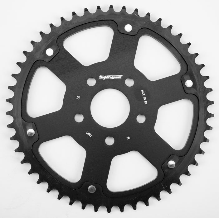 SUPERSPROX REAR SPROCKET - BLACK OR SILVER