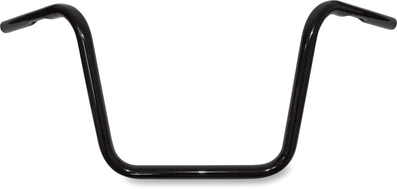 1" Touring Handlebar - Ape Hanger - 10" - TBW - Black