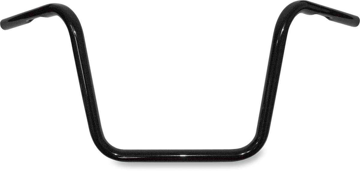 1" Touring Handlebar - Ape Hanger - 10" - TBW - Black