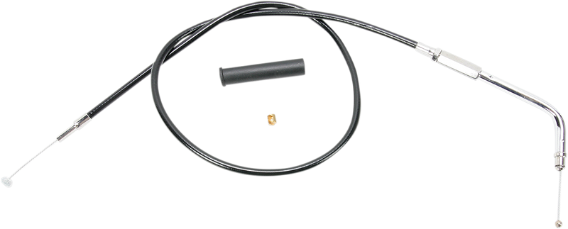 Black Vinyl Throttle Cable - 29-1/2"