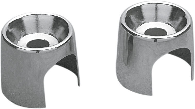 Upper Shock Bolt/Stud Cover - Chrome - '70-'86 FX/FL