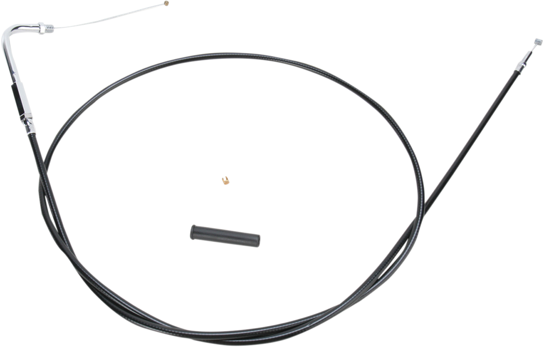 Black Vinyl Throttle Cable - 56"
