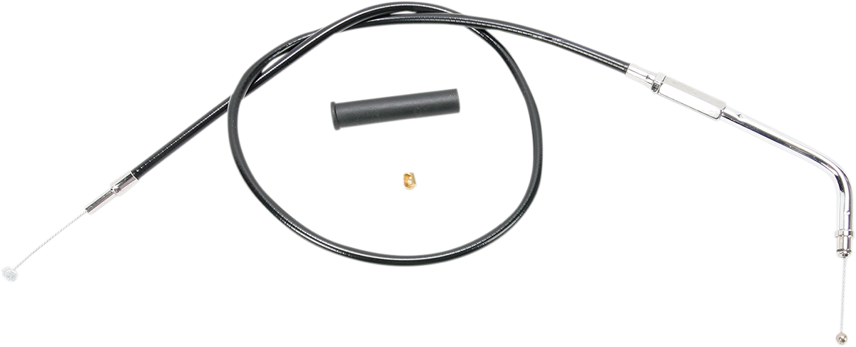 Black Vinyl Throttle Cable - 38"