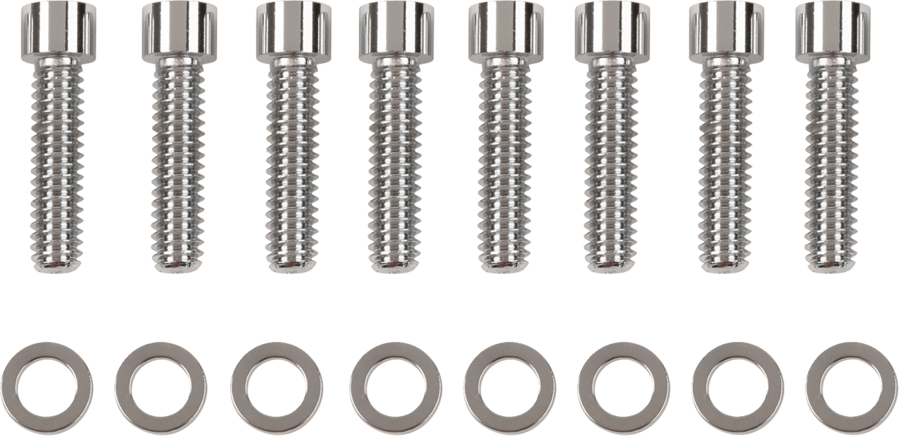 Bolt Kit - Lifter Base - Socket-Head - Smooth - '99-'17 Twin Cam