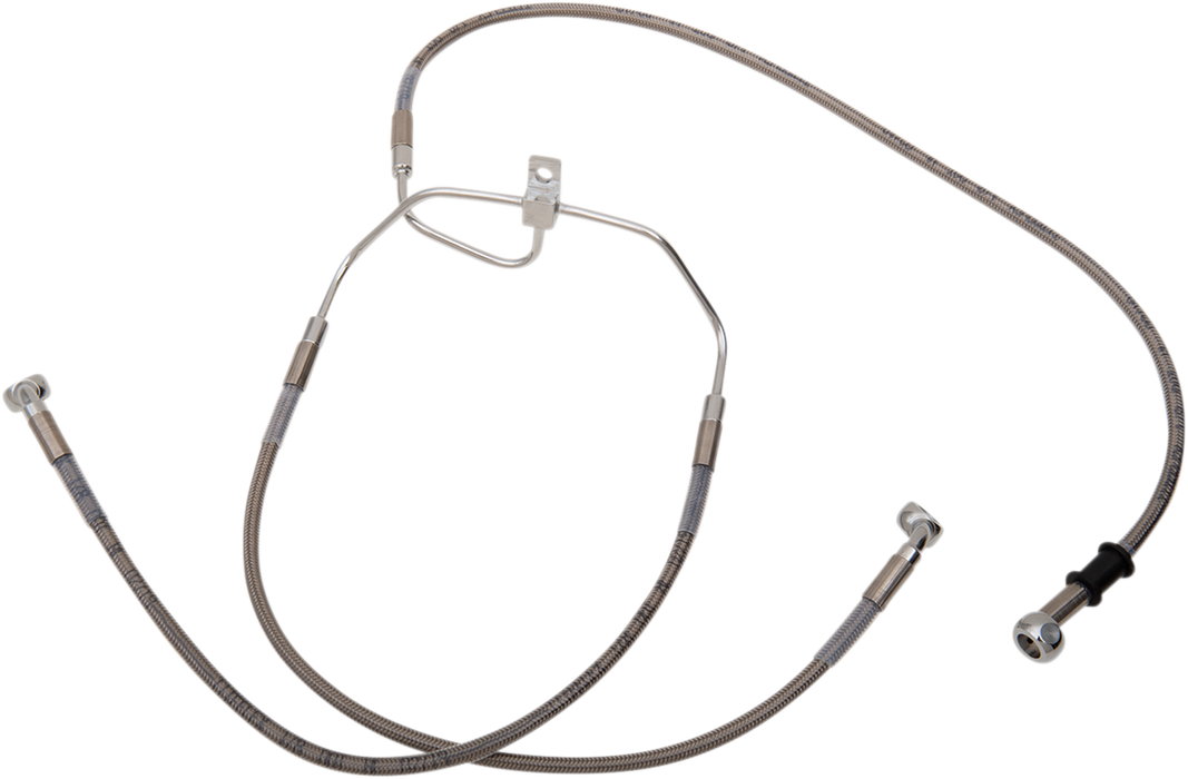 Brake Line - +6" - Stainless Steel - FXDF '08-'17