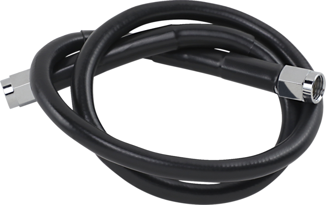 Universal Brake Line - Black - 24"