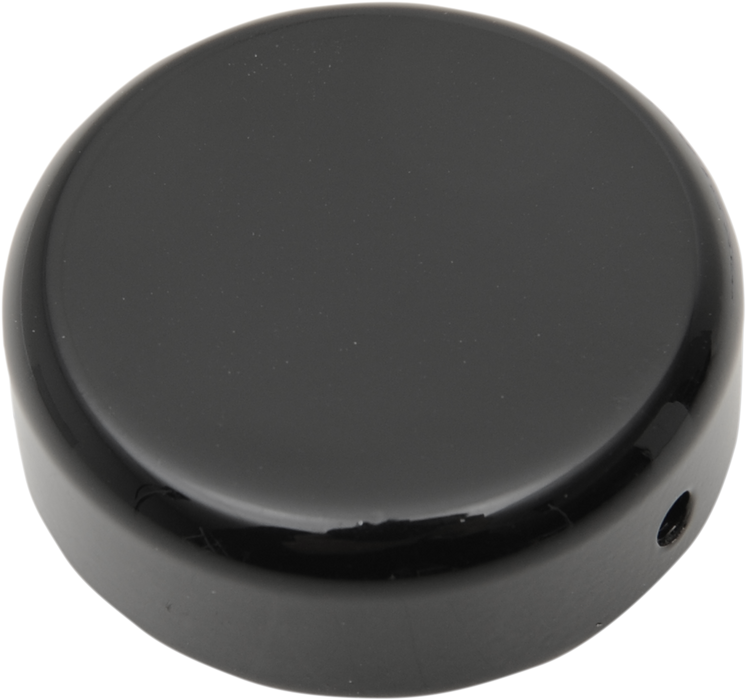 Steering Stem Bolt Cover - 39 mm - Gloss Black - '99-'17 FXD | '87-'09 XL
