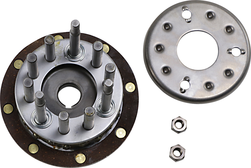 Complete 3 Stud Hub - '36-E'84 Big Twin