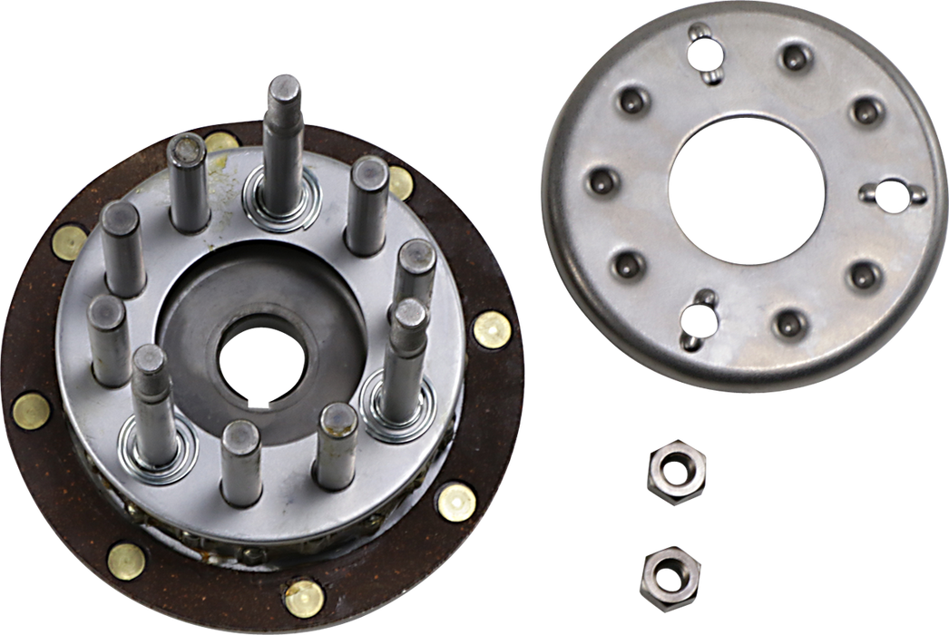 Complete 3 Stud Hub - '36-E'84 Big Twin
