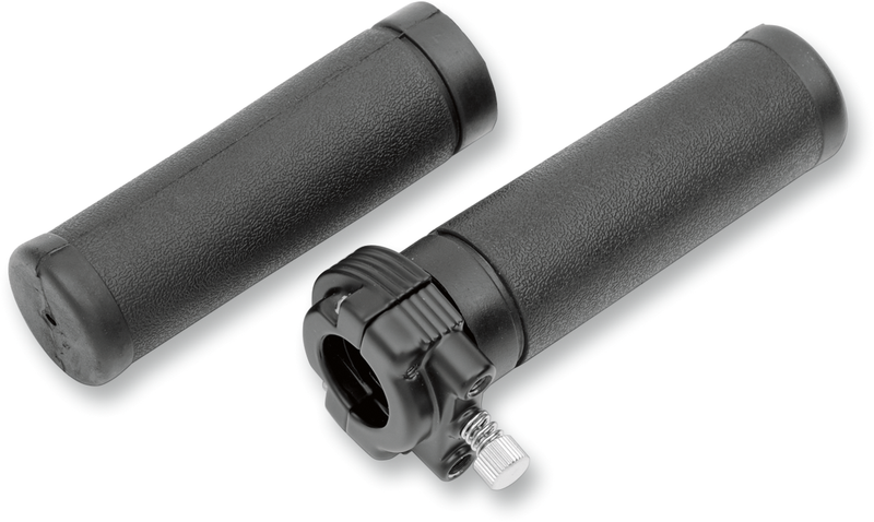 Throttle Assembly - Dual Cable - Black