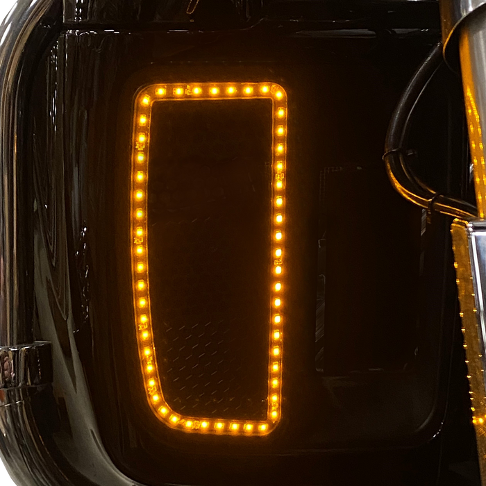 LED Light Inserts - Lower Fairing - Amber