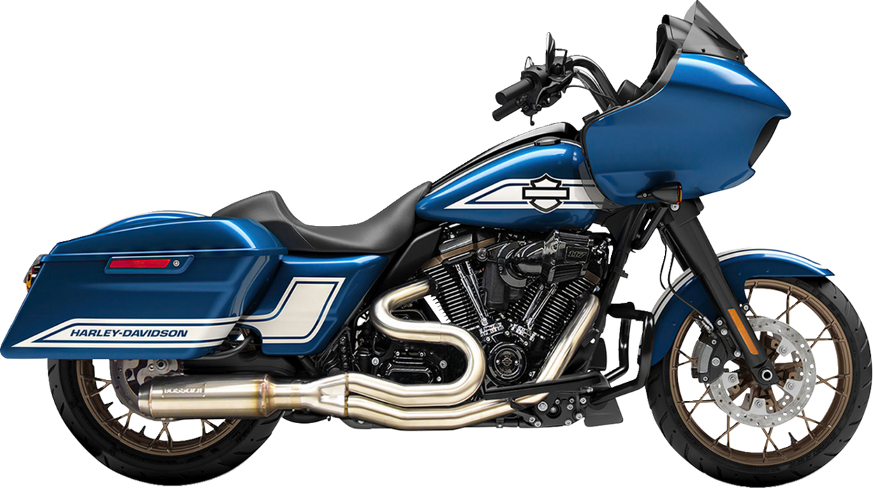 Bassani Bagger Mid-Length Super Bike Exhaust