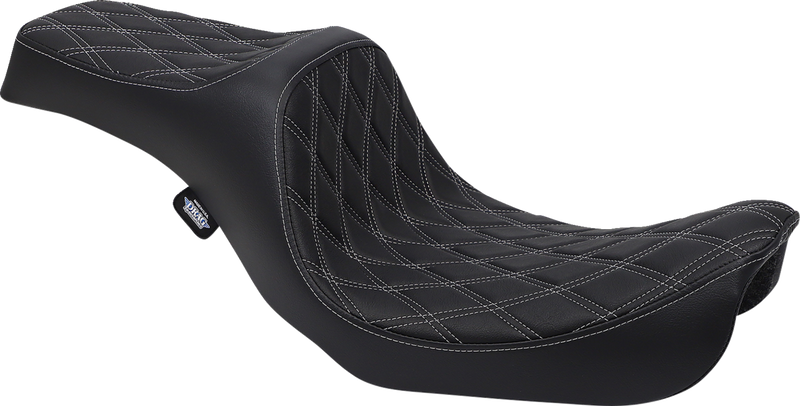 Predator III Seat - Double Diamond - Silver Stitching - FXD/FLD '06-'17