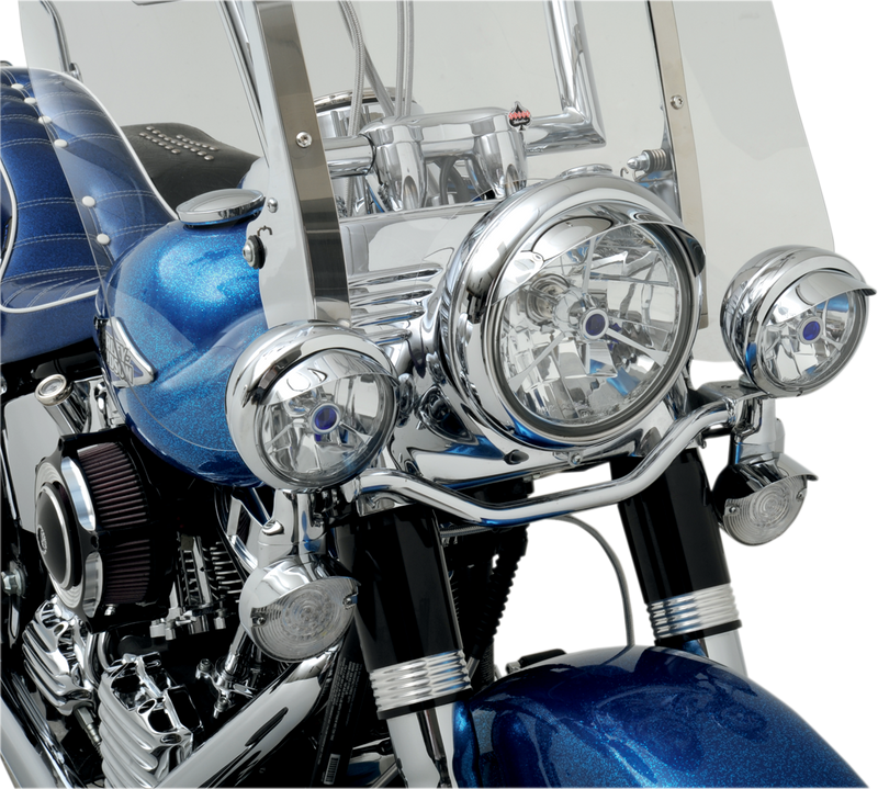 Visor for 7" Headlight - Chrome
