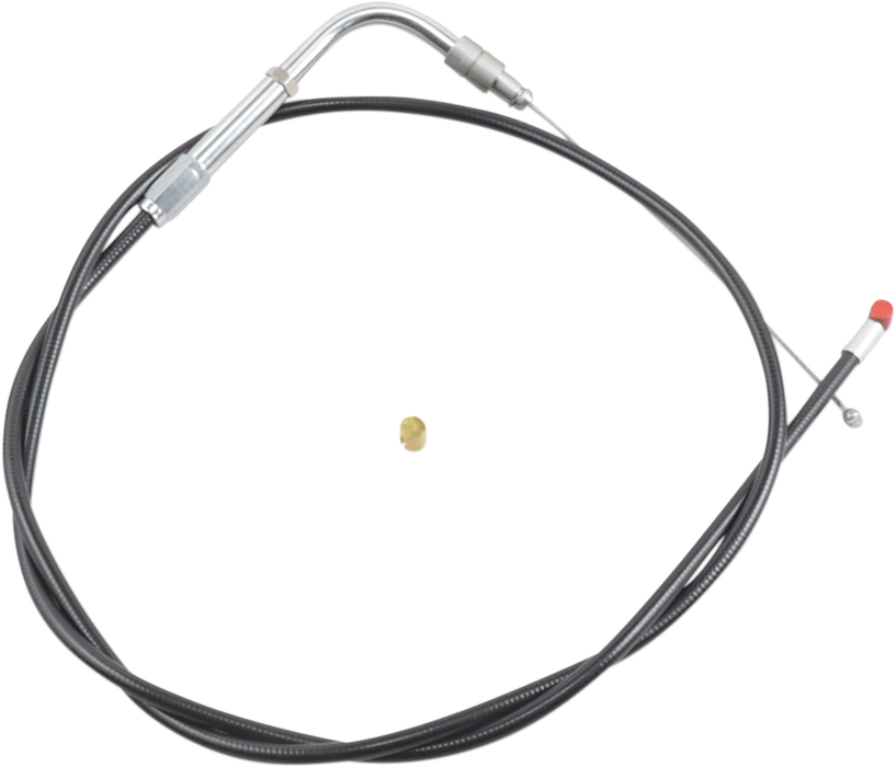 Black Vinyl Throttle Cable - 35" Length