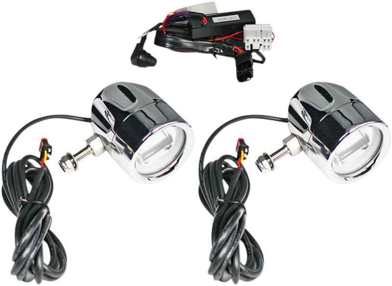 Fog Light - Chrome - Clear Lens
