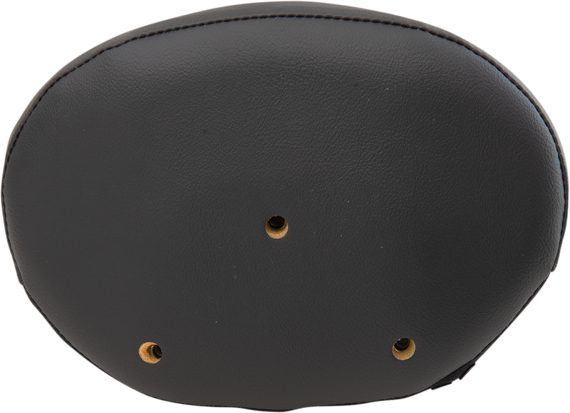 Oval Sissy Bar Pad - Double Diamond - Black Stitch - FL '99-'22
