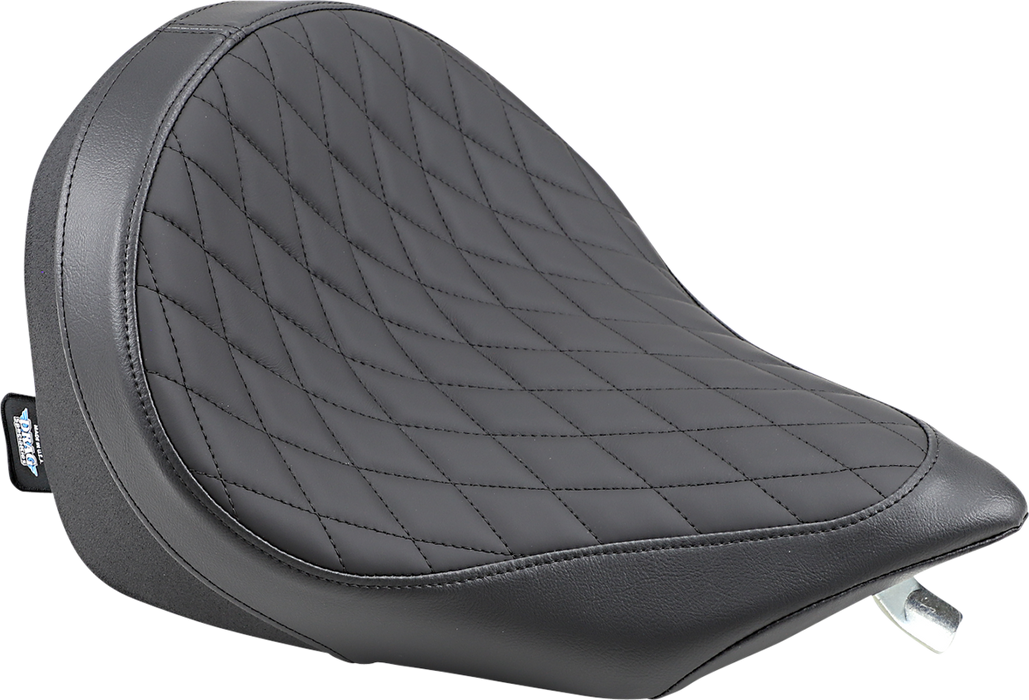 Low Solo Seat - Diamond Stitch - Black/Red - Victory '03-'17